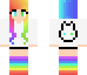 rainbows and bunnies