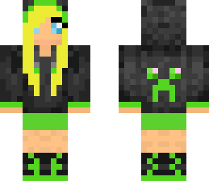 creeper green girl