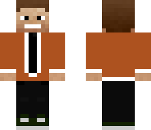 orange teen suited
