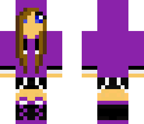 purple girl