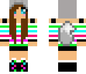 neon wolfy girl