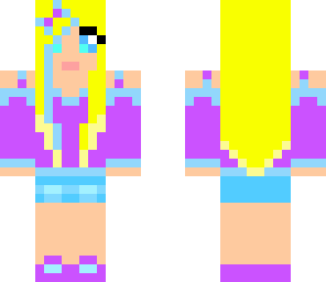 purple girl