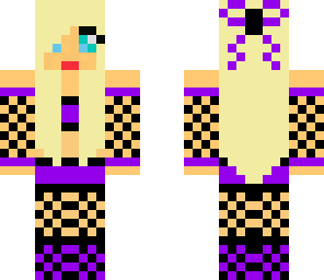 sexy purple girl