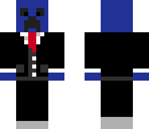water creeper with a suit