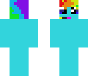 rainbow dash with headset