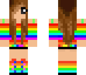 rainbow girl