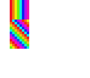 thin rainbow