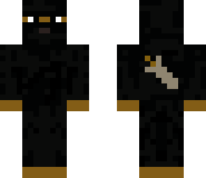 black ninja thief