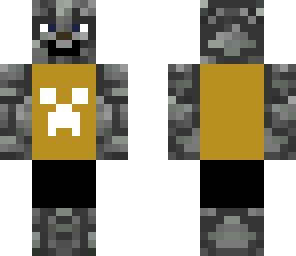 friendly cobblestone man