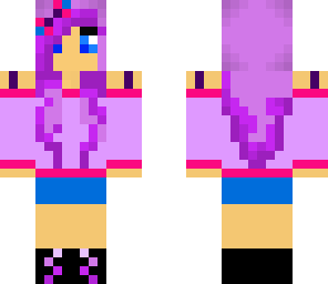 purple girl