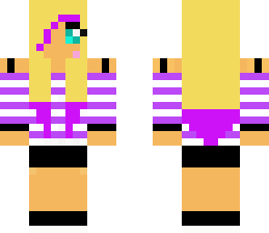 pink ombre girl