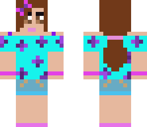 pretty flower girl
