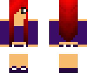 edited purple girl