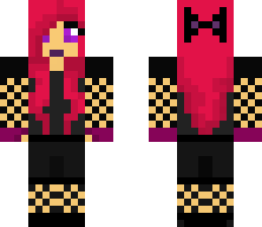 goth bow girl