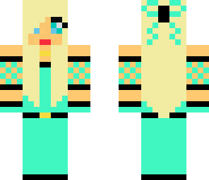 sexy cyan girl