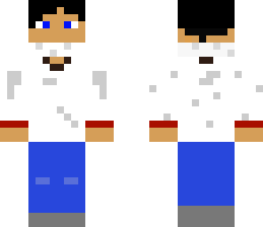 improved villager white shirt