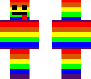 derpy rainbow man