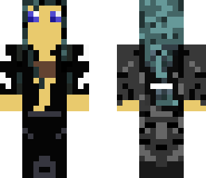 girl blue hair