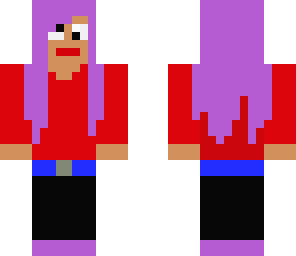 crazy girl skin