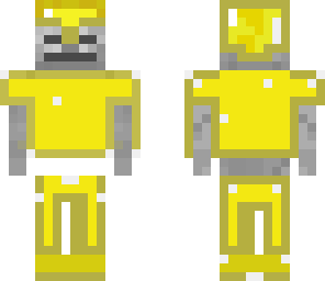 skeleton with golden armour