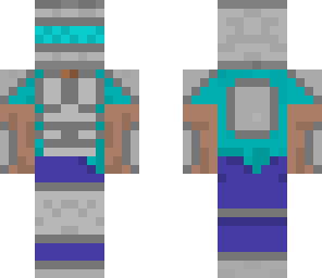 armor steve with helmet