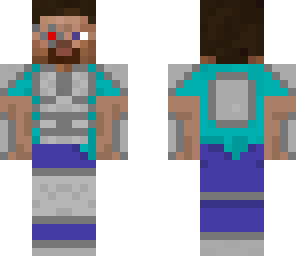 armor steve without helmet