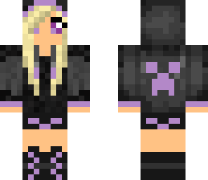 purple creeper girl