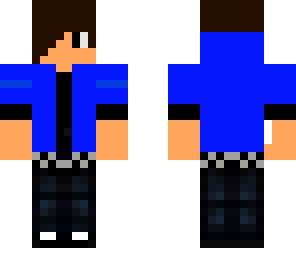 blue teen with headset