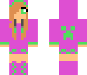 pink creeper girl