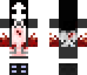 jane the killer covered in blood in gray