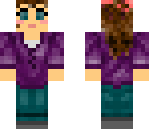brown haired girl