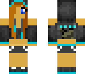 blue ender girl