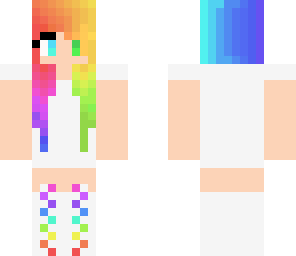splashy splash of rainbow