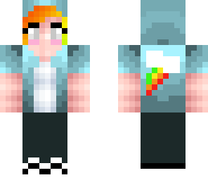 rainbow hoodie