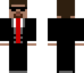 steve in a tuxedo with shades version 2 fixed