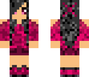 pretty pink girl with swag