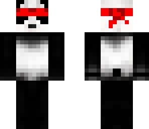 blind-folded panda