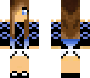 blue girl