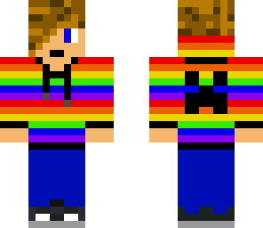 rainbow teenage boy