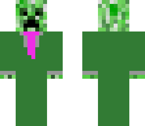 creeper with asmoking