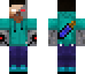 cyborg herobrine