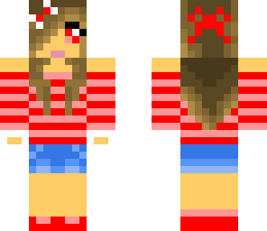 cute red girl