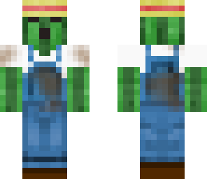 farmer cactus  with hat