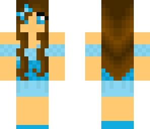 blue girl