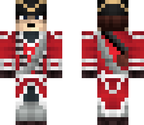 red coated pirate