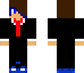 blue emo teen fancy suit fixxed