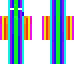 rainbow herobrine