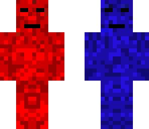red and blue dude