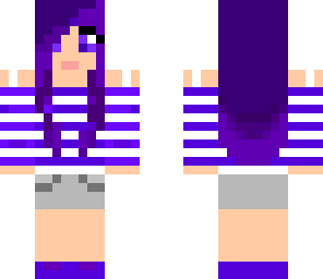 purple girl