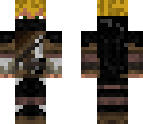 blonde ranger with eyepatch